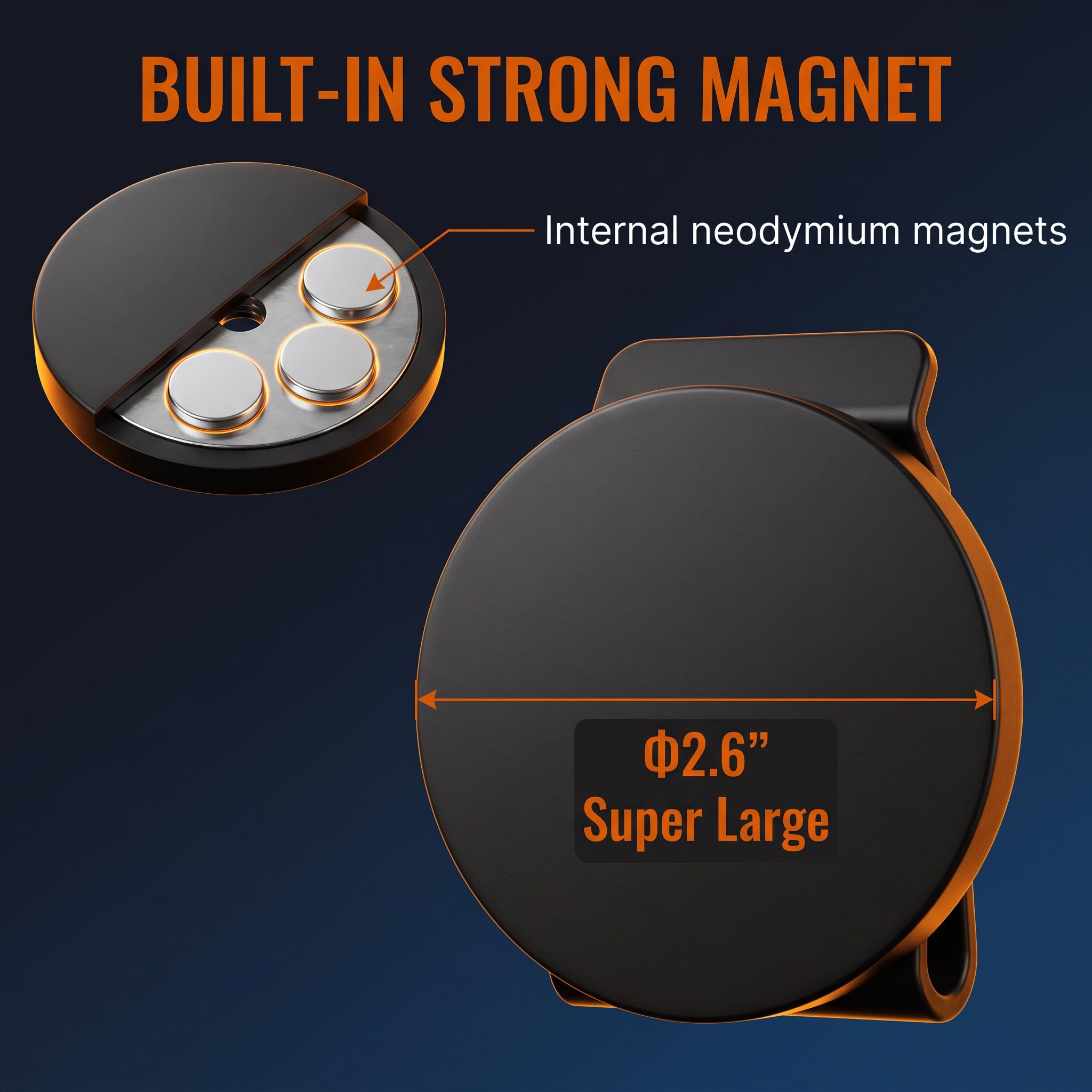 D66 Magnetic Tool Belt Clip (2 Pack) - Image 6