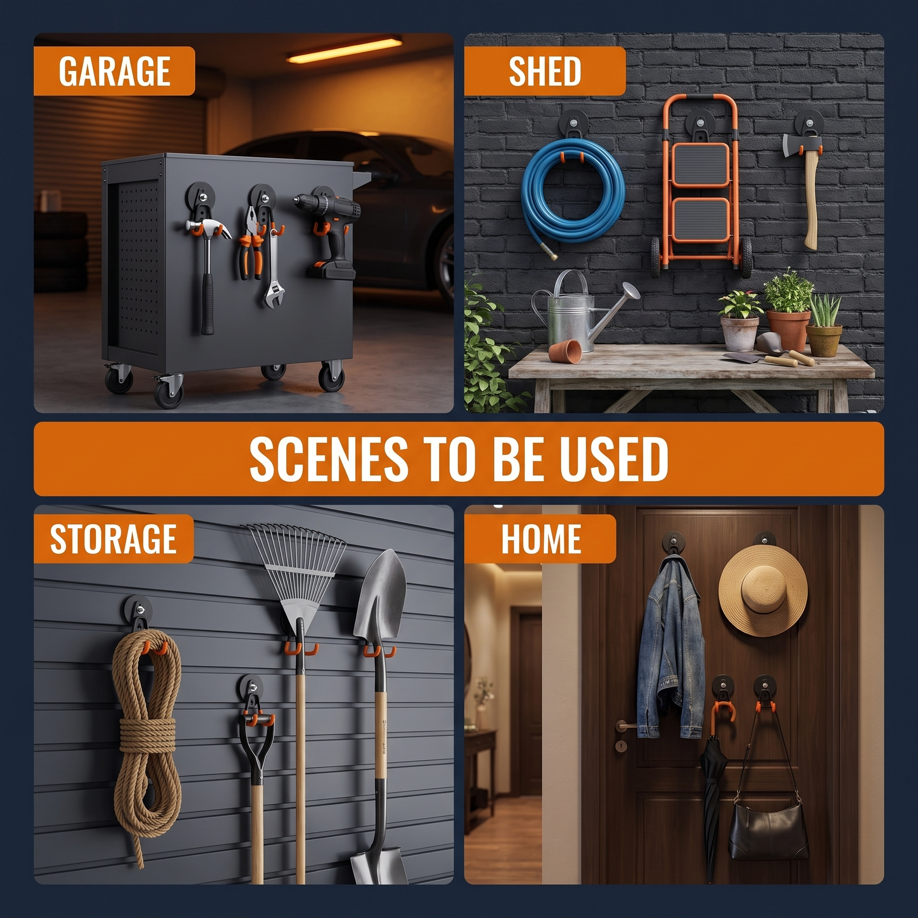 D66 magnetic hook feature infographic